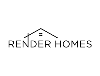 Render Homes logo design by puthreeone