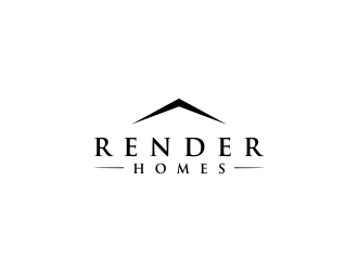 Render Homes logo design by oke2angconcept