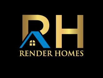 Render Homes logo design by Mirza