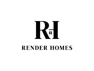 Render Homes logo design by gateout