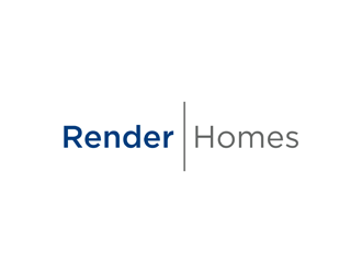 Render Homes logo design by alby