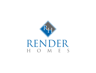 Render Homes logo design by diki