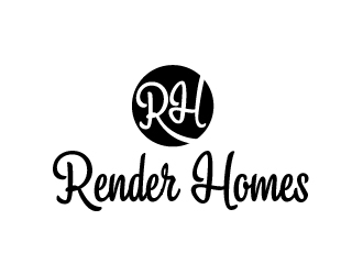Render Homes logo design by chumberarto