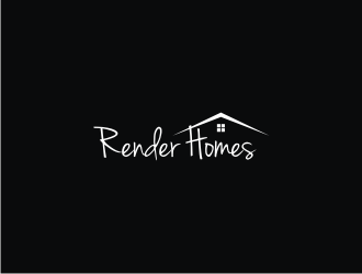 Render Homes logo design by logitec