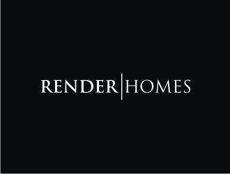 Render Homes logo design by logitec