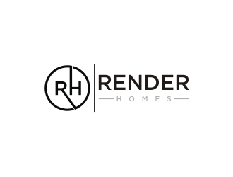 Render Homes logo design by KQ5