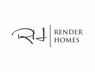 Render Homes logo design by santrie