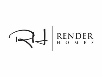 Render Homes logo design by santrie