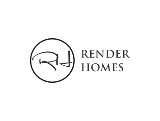 Render Homes logo design by santrie