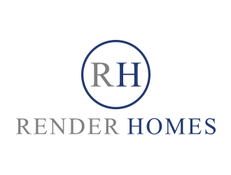 Render Homes logo design by Artomoro
