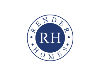 Render Homes logo design by Artomoro
