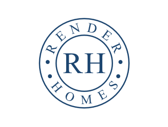 Render Homes logo design by Artomoro