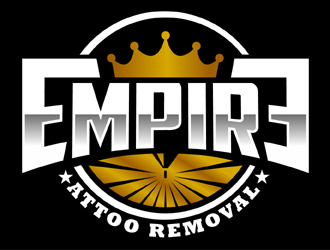 Empire Tattoo Removal logo design by MAXR