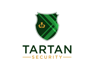 Tartan Security logo design by alby
