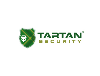 Tartan Security logo design by xtrada99