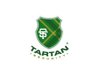 Tartan Security logo design by xtrada99