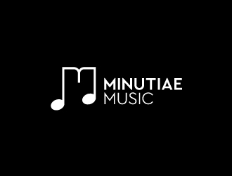 Minutiae Music logo design by dgawand
