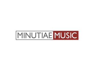 Minutiae Music logo design by Artomoro