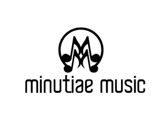 Minutiae Music logo design by Roma