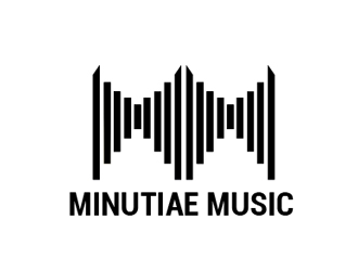 Minutiae Music logo design by Roma