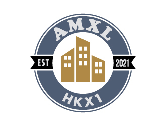 AMXL HKX1 logo design by pilKB