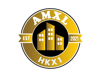 AMXL HKX1 logo design by pilKB