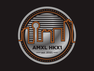 AMXL HKX1 logo design by Mahrein