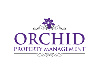 Orchid Property Management logo design by GassPoll