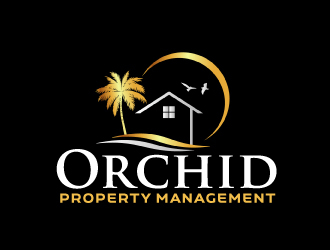 Orchid Property Management logo design by AamirKhan