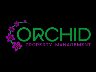 Orchid Property Management logo design by MonkDesign