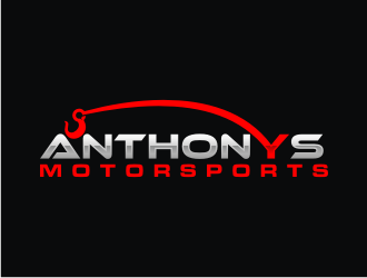 Anthonys Motorsports logo design by Artomoro