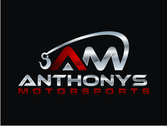 Anthonys Motorsports logo design by Artomoro