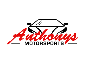 Anthonys Motorsports logo design by pilKB