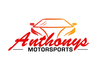 Anthonys Motorsports logo design by pilKB