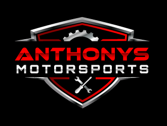 Anthonys Motorsports logo design by SOLARFLARE