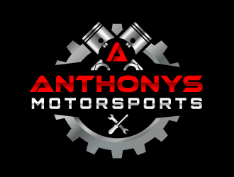 Anthonys Motorsports logo design by SOLARFLARE