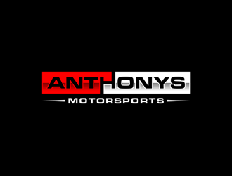 Anthonys Motorsports logo design by alby