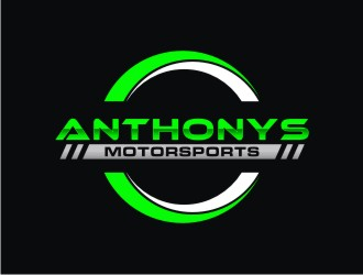 Anthonys Motorsports logo design by sabyan