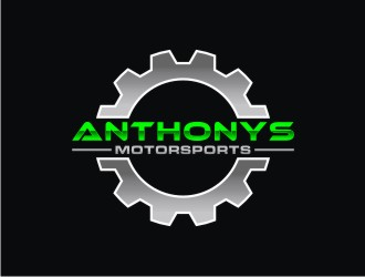 Anthonys Motorsports logo design by sabyan