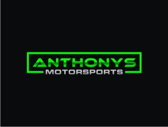 Anthonys Motorsports logo design by sabyan