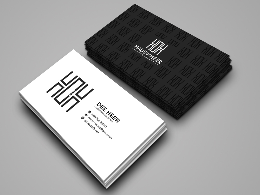 Haus of Heer also known as HOH (short form) logo design by labo