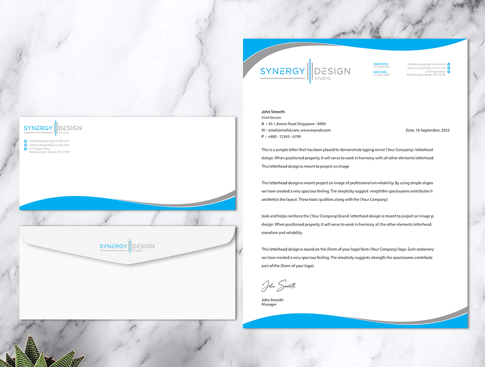 Synergy Design-Studio LLC logo design by Niqnish