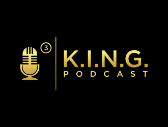  3 K.I.N.G.G.Gs Podcast logo design by santrie