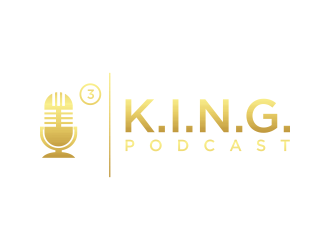  3 K.I.N.G.G.Gs Podcast logo design by santrie