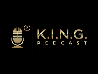  3 K.I.N.G.G.Gs Podcast logo design by santrie