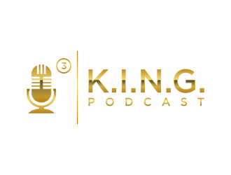  3 K.I.N.G.G.Gs Podcast logo design by santrie
