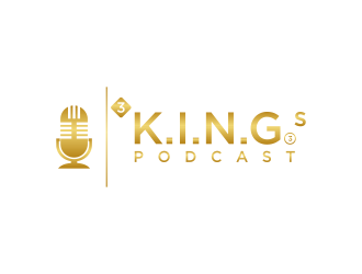  3 K.I.N.G.G.Gs Podcast logo design by santrie