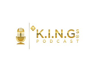  3 K.I.N.G.G.Gs Podcast logo design by santrie
