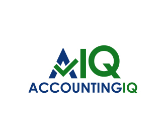 AccountingIQ logo design by MarkindDesign