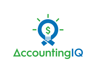 AccountingIQ logo design by excelentlogo